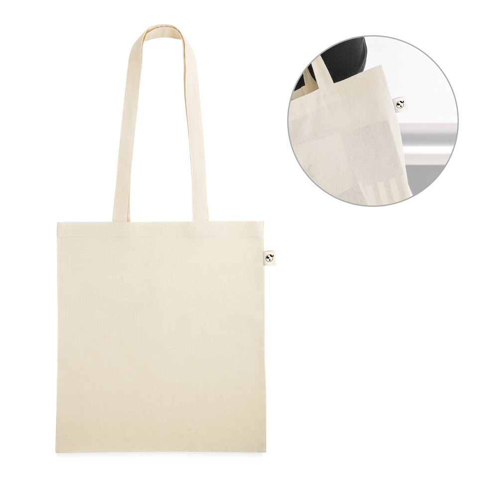 LEON. Borsa in 100% cotone biologico (140 g/m²) - 92528