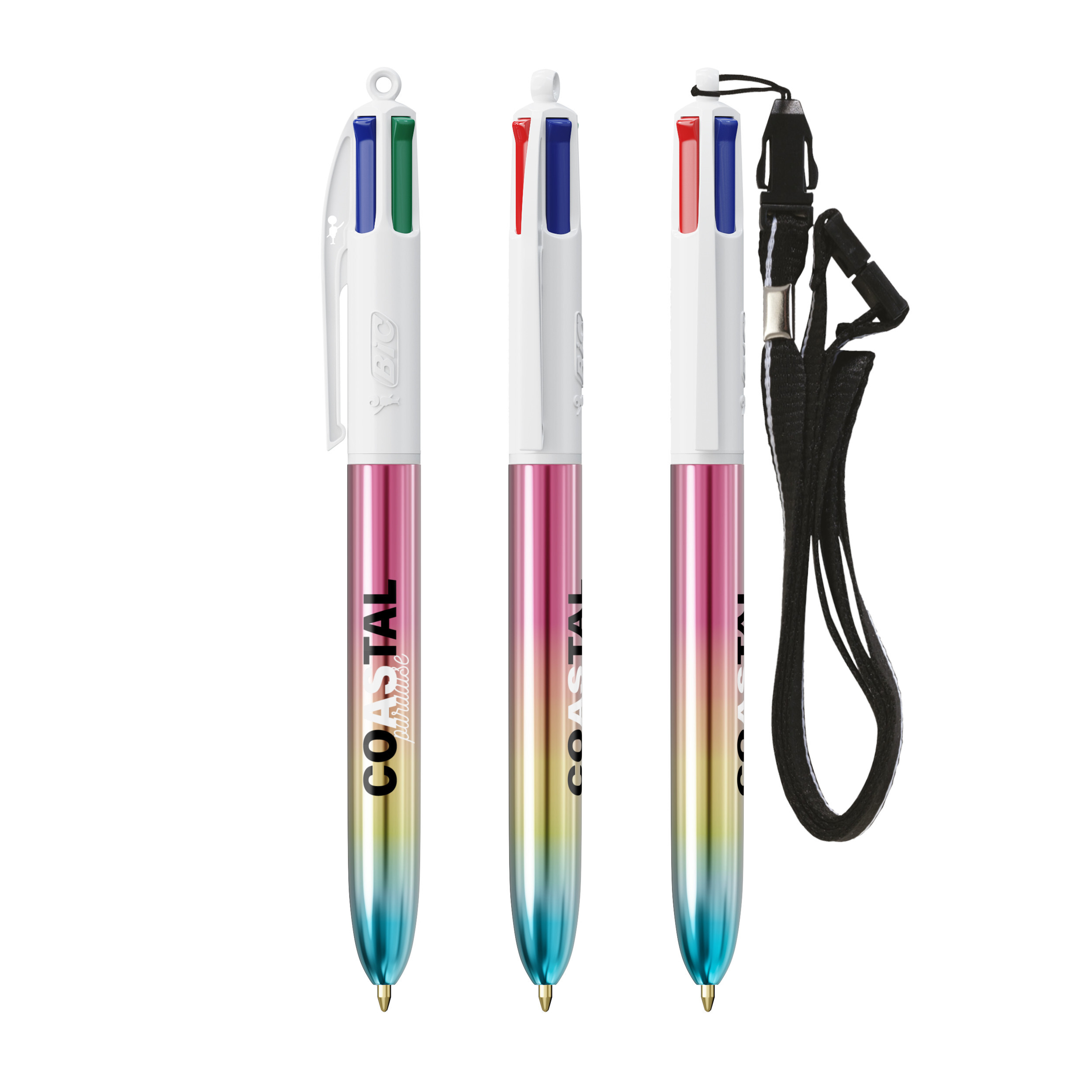 BIC® 4 Colours® Gradient + cordino - 3460001075