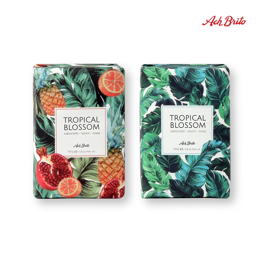 TROPICAL BLOSSOM. Saponette arricchite con olio d'oliva (160g) - 35614