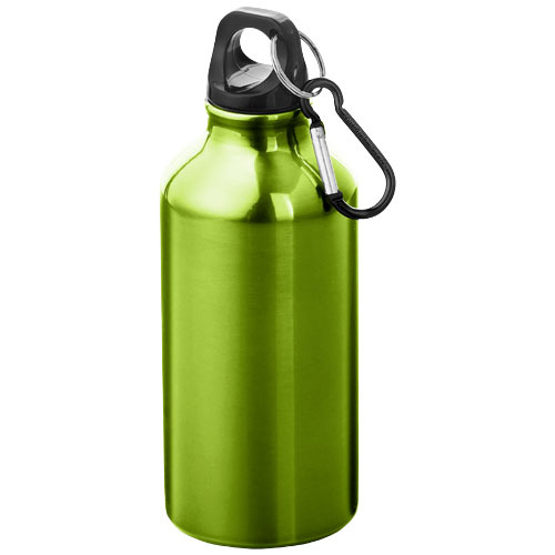 Borraccia sportiva in alluminio con moschettone da 400 ml Oregon - 100002
