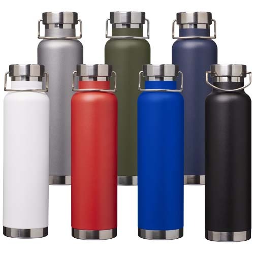 Borraccia termica in acciaio inossidabile riciclato RCS con isolamento sottovuoto in rame da 650 ml Thor - 100865