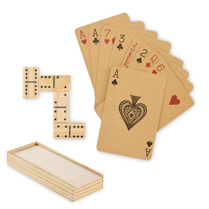 DOMI&CARDS. Set di domino e carte - MO2669