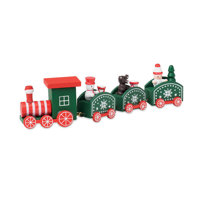JUNA. Treno di Natale in legno - CX1559