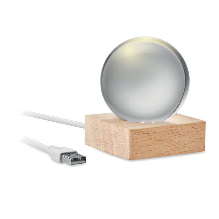 LIGHT. Palla di vetro a LED - MO2689