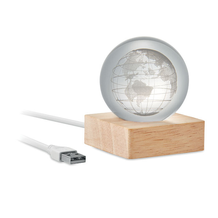 GLOBE LIGHT. Palla di vetro a globo LED - MO2690