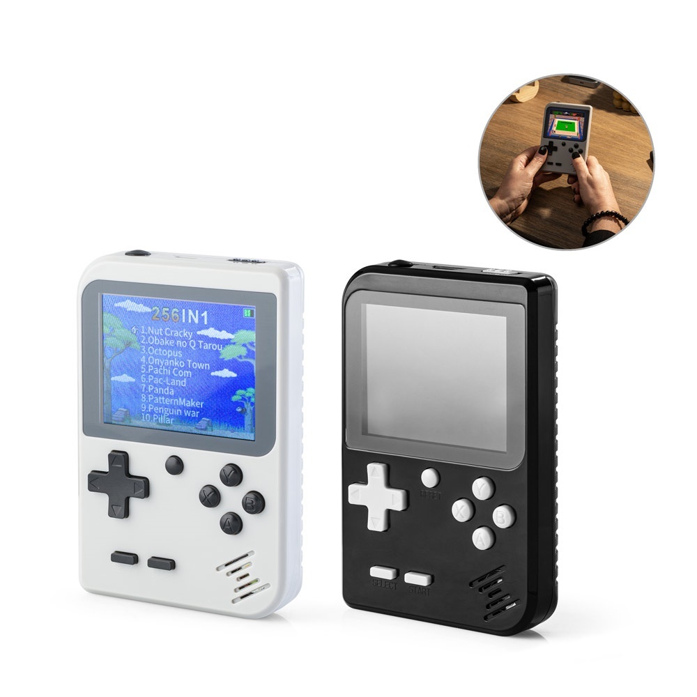 BOWSER. Console portatile con 256 giochi classici - 97148