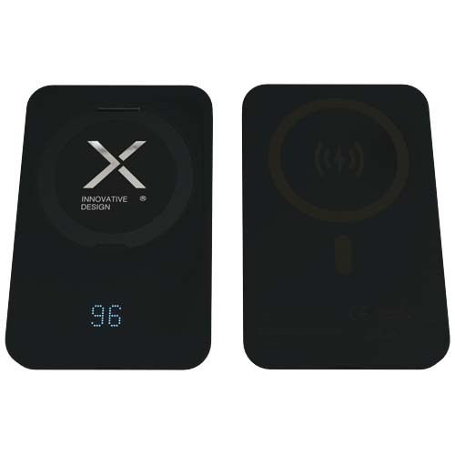 Power bank da 5000 mAh con anello pieghevole SCX.design P28 - 1PX218