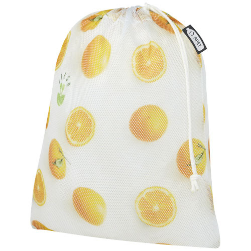 Shopper per la spesa in poliestere riciclato, 25 x 32 cm - 1PL036