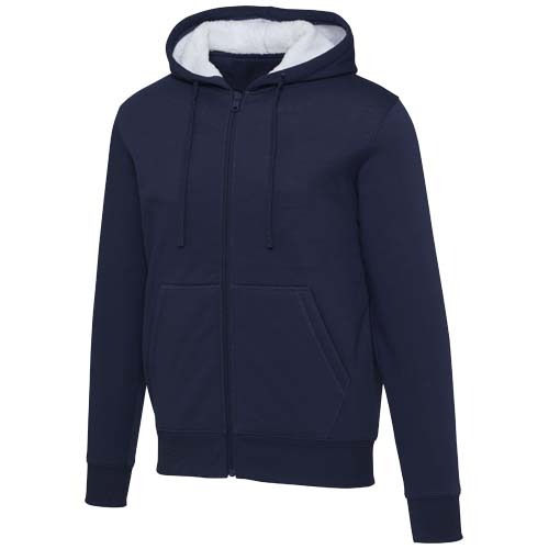 Felpa con cappuccio e zip intera in sherpa Natron - 39507