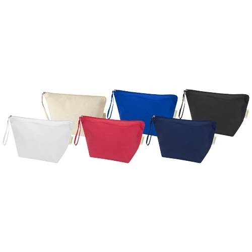 Custodia per accessori grande in tessuto biologico certificato OCS da180 g/m² Odisha - 3L - 120785