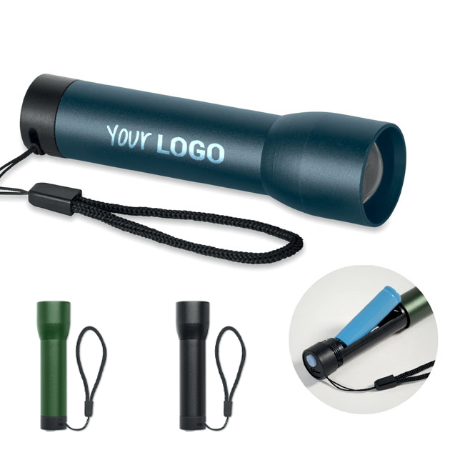 LUMEZO. Torcia ricaricabile in alluminio - MO2991 personalizzabile