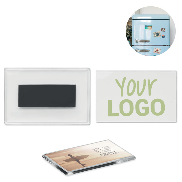 portafoto magnetico per frigo personalizzabile