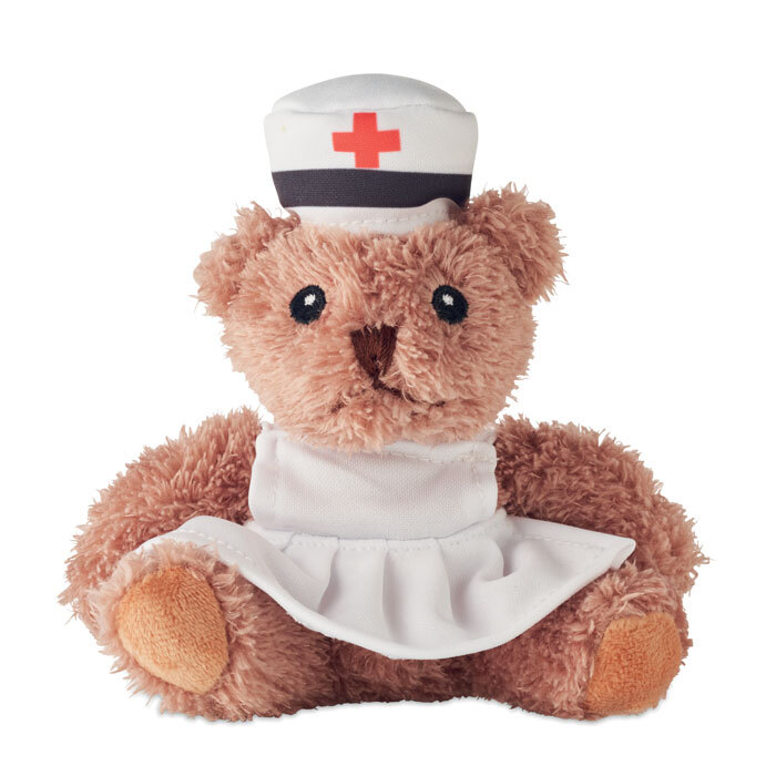 NURSE. Orsetto infermiere di peluche - MO2839