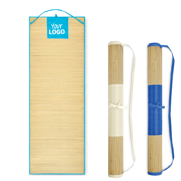 Stuoia da spiaggia in paglia personalizzabile MO2833