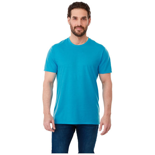 T-shirt Jade da uomo a manica corta in tessuto riciclato GRS - 37500