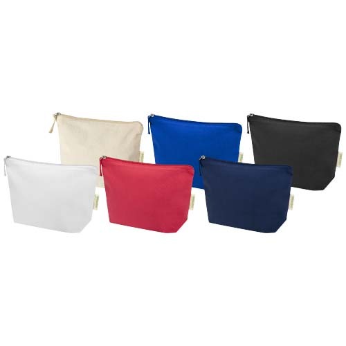 Beauty case in tessuto biologico certificato OCS da 180 g/m&sup2; Odisha - 1L - 120784