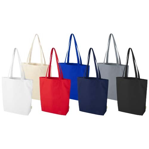 Tote bag in cotone biologico certificato OCS da 270 g/m&sup2;&nbsp;Odisha  - 120786
