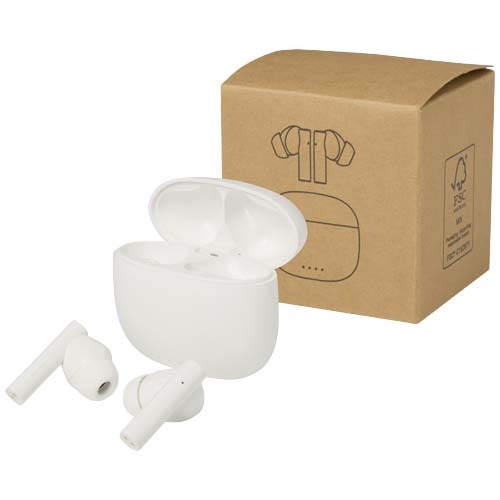 Cuffie Bluetooth&reg; True Wireless in plastica riciclata con inserti auricolari in silicone Alterf - 124482