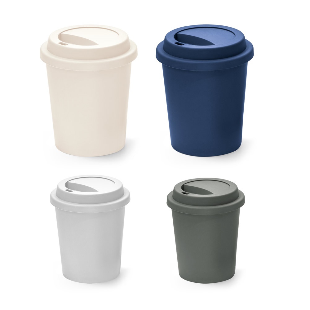 TONALI 350. Tazza da viaggio in PP a parete singola - 94323