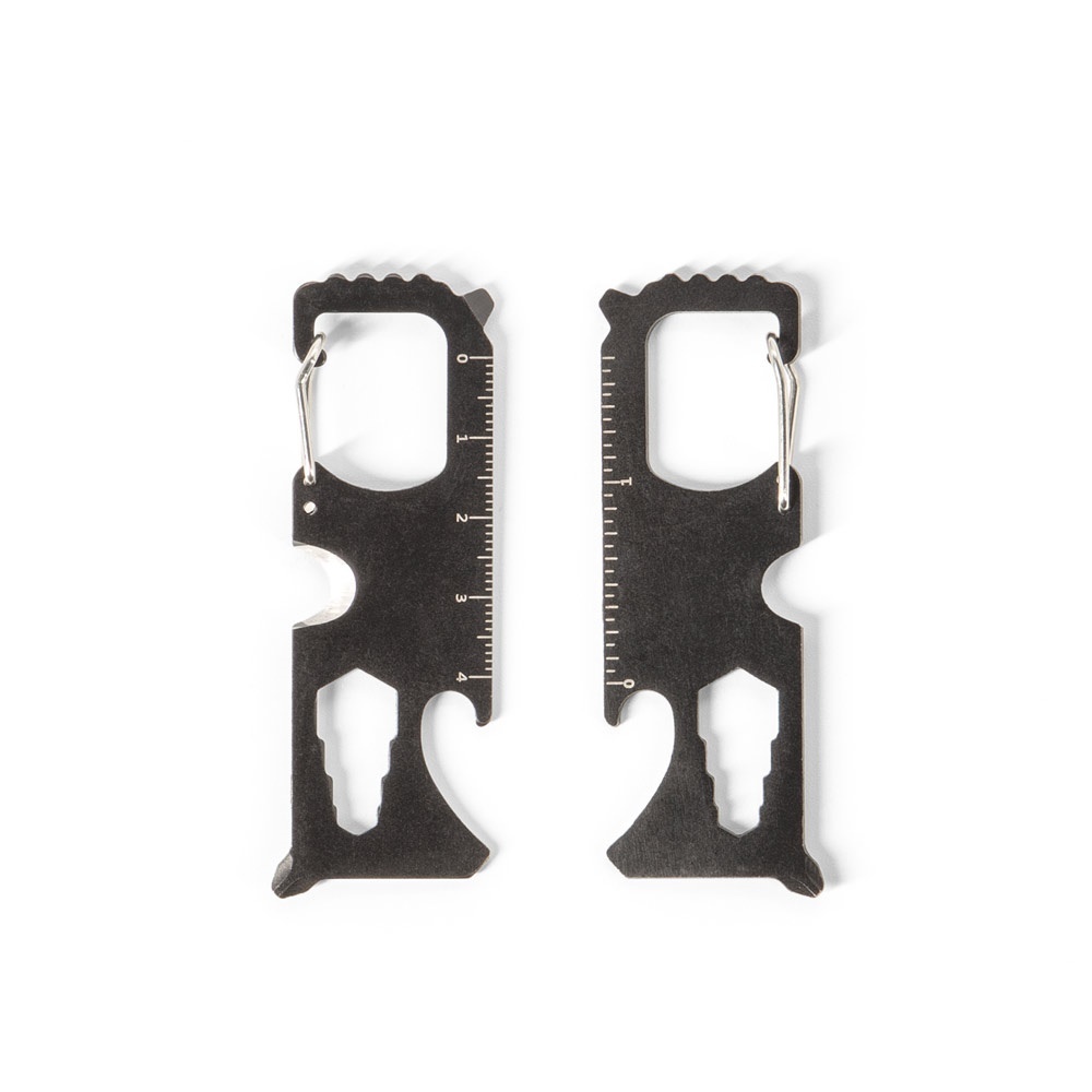 SCREWY. Carta multifunzione in acciaio inossidabile con 8 funzioni - 98165