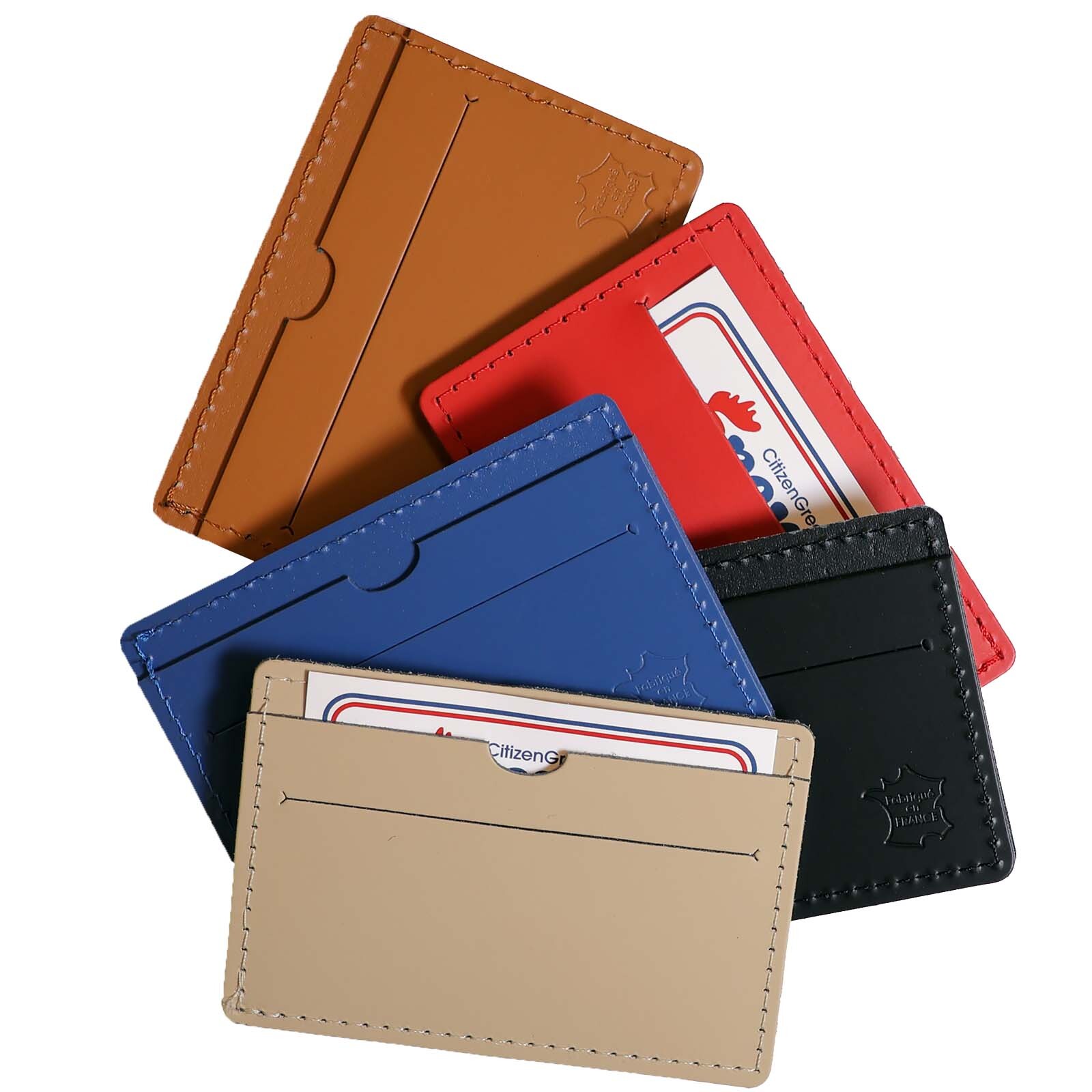 Portacarte in pelle riciclata Cittadino Verde Tintin - 1PZ030