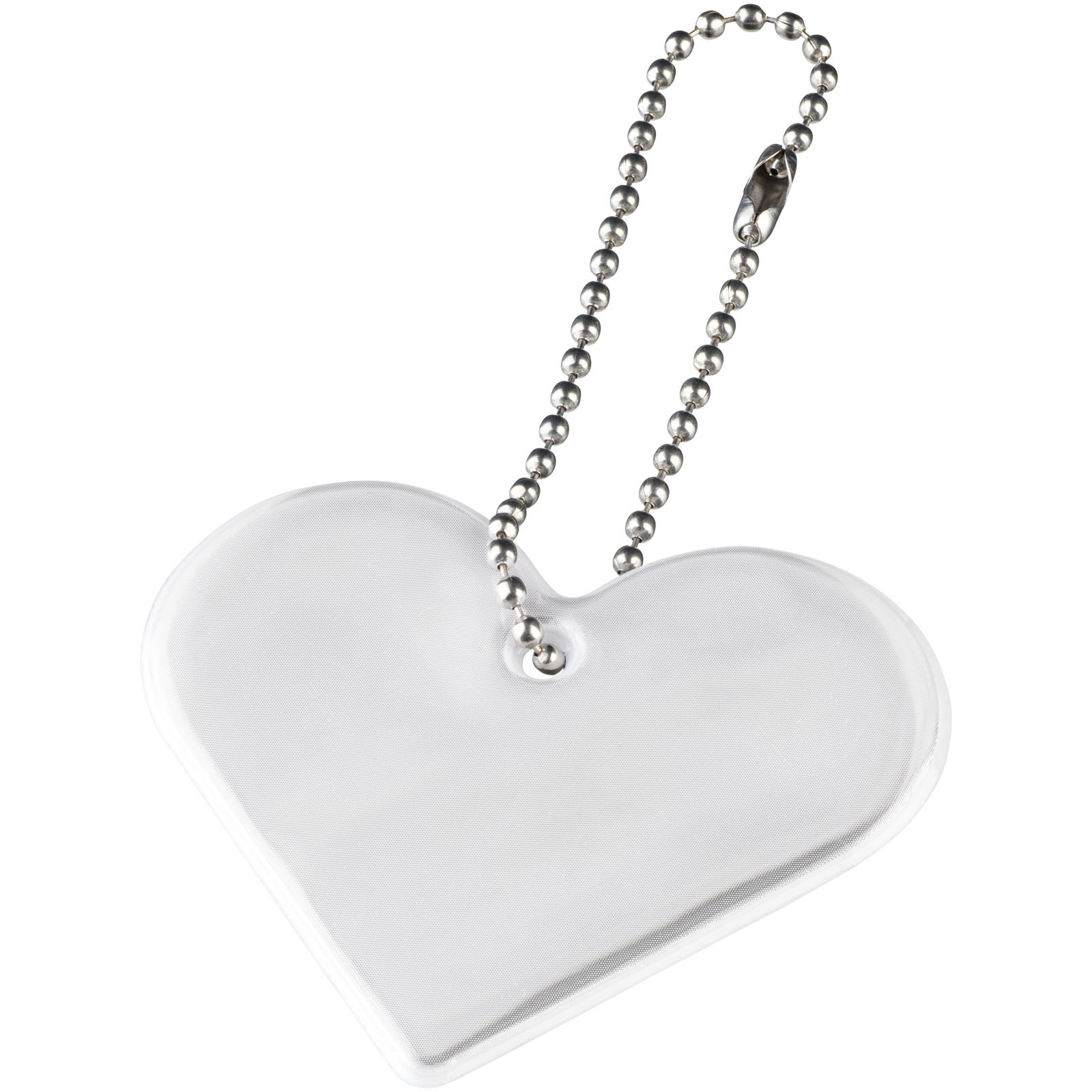 Portachiavi riflettente a forma di cuore - 1PR026