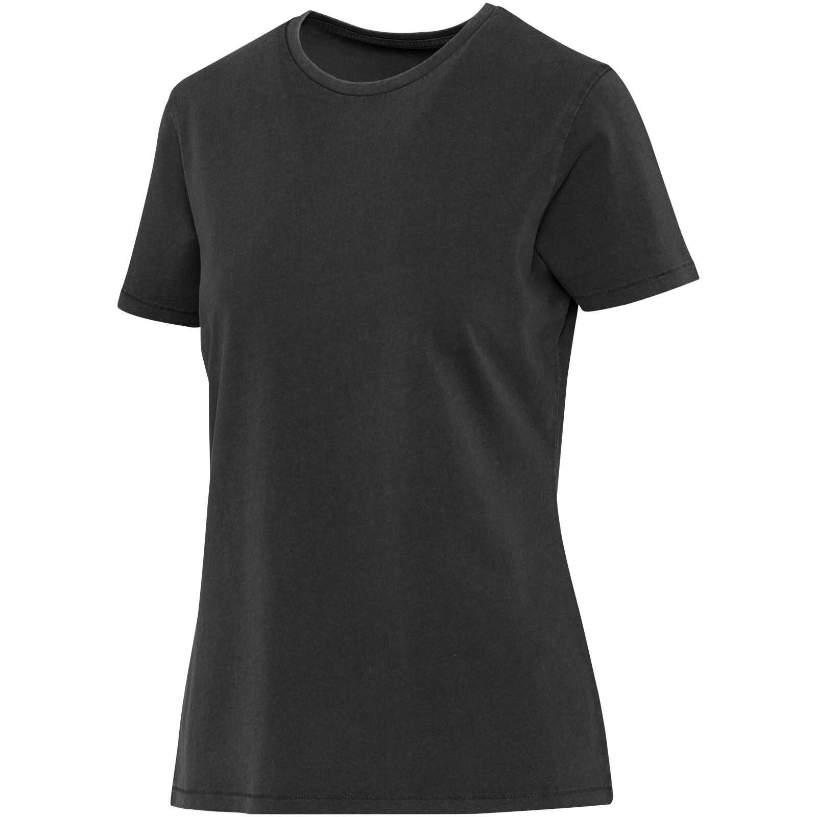 T-shirt a maniche corte da donna in tessuto lavato da 160 g/m&sup2;Nanaimo - 39566