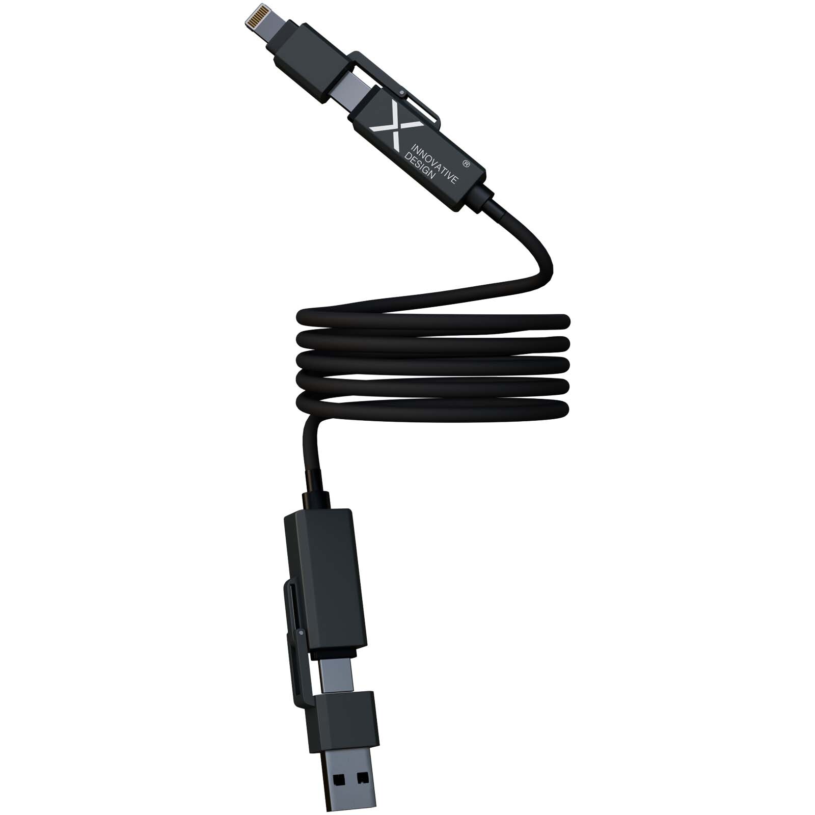 Cavo di ricarica magnetico in silicone da 100 W SCX.design C59 - 2PX215