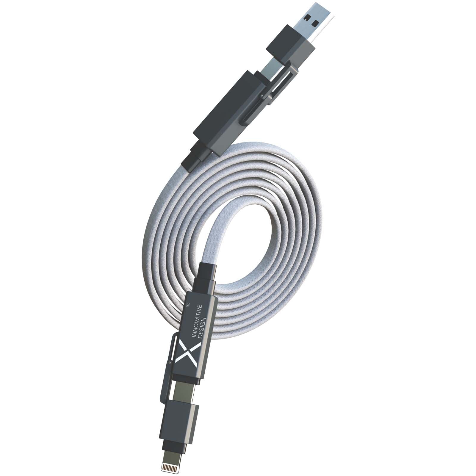 Cavo di ricarica magnetico piatto da 60 W SCX.design C58 - 2PX196