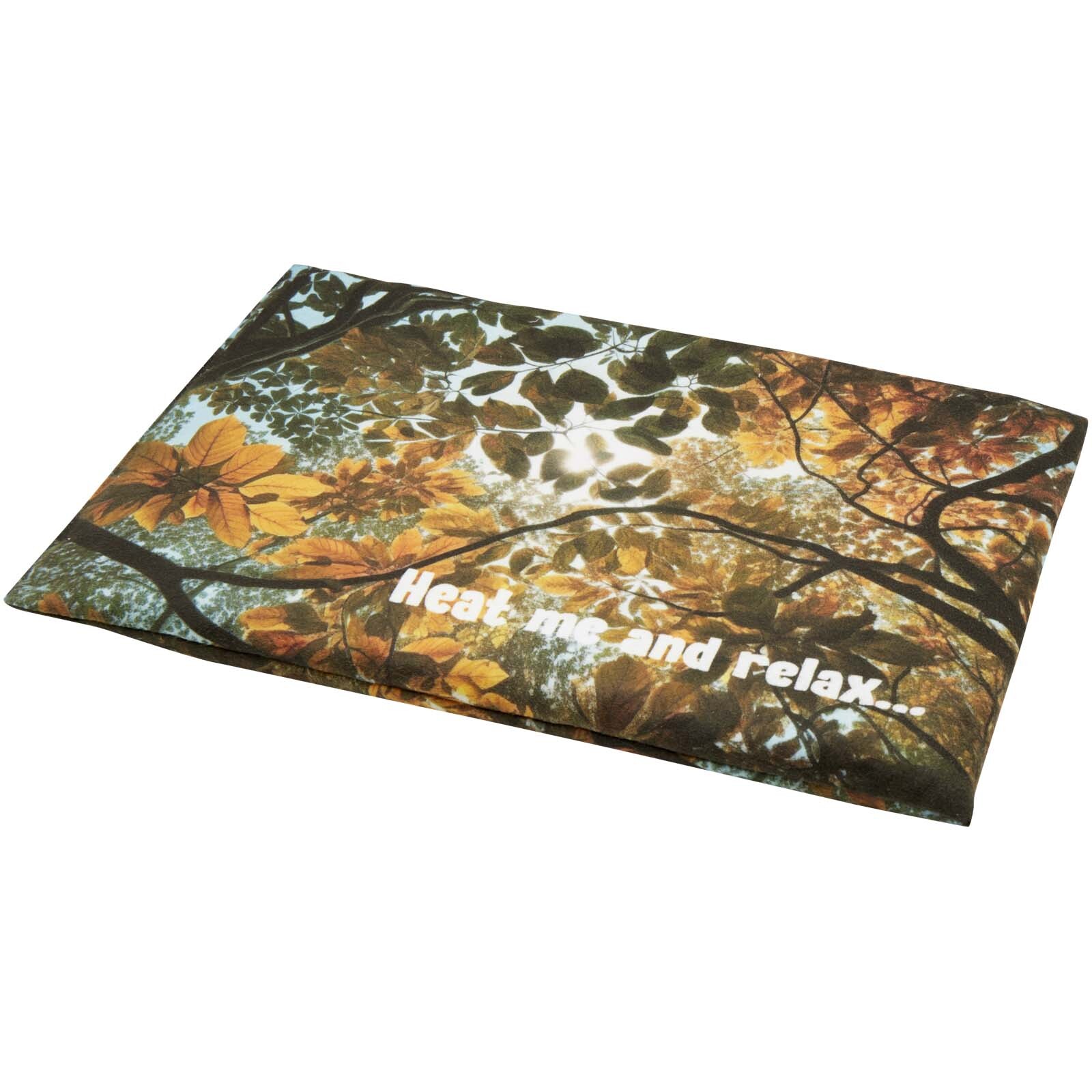 Cuscino con stampa a sublimazione riempito di noccioli di ciliegia - 1PL18