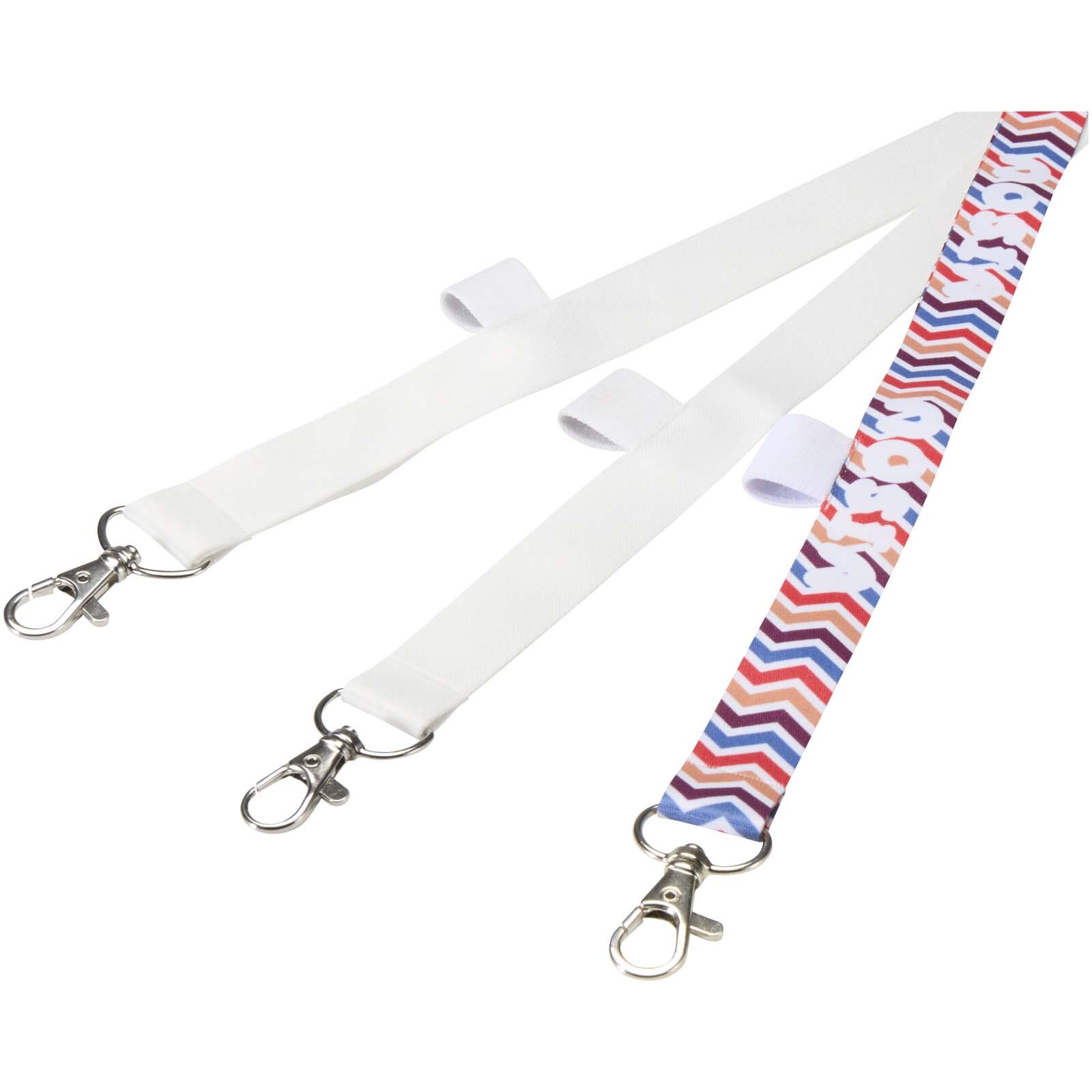 Lanyard con stampa a sublimazione e passante Neve - 1PL21