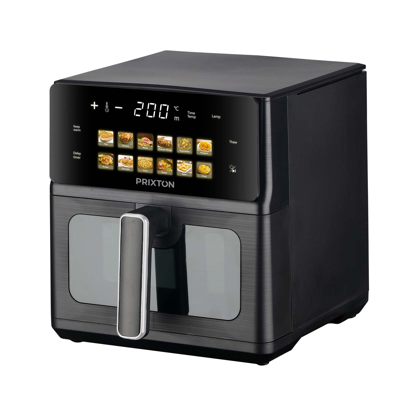 Prixton Cook Organics 6L friggitrice ad aria a doppio riscaldamento - 1PA233