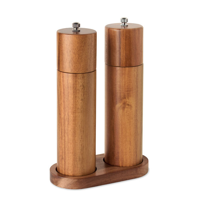 TUCCO SET. Macina sale e pepe in acacia - MO3120