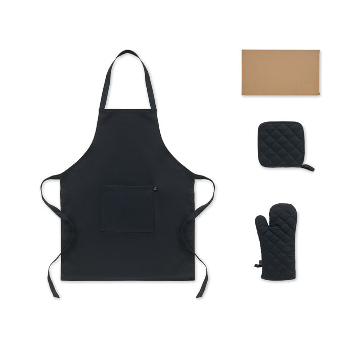 GALA SET. Set cucina in cotone riciclato - MO3171