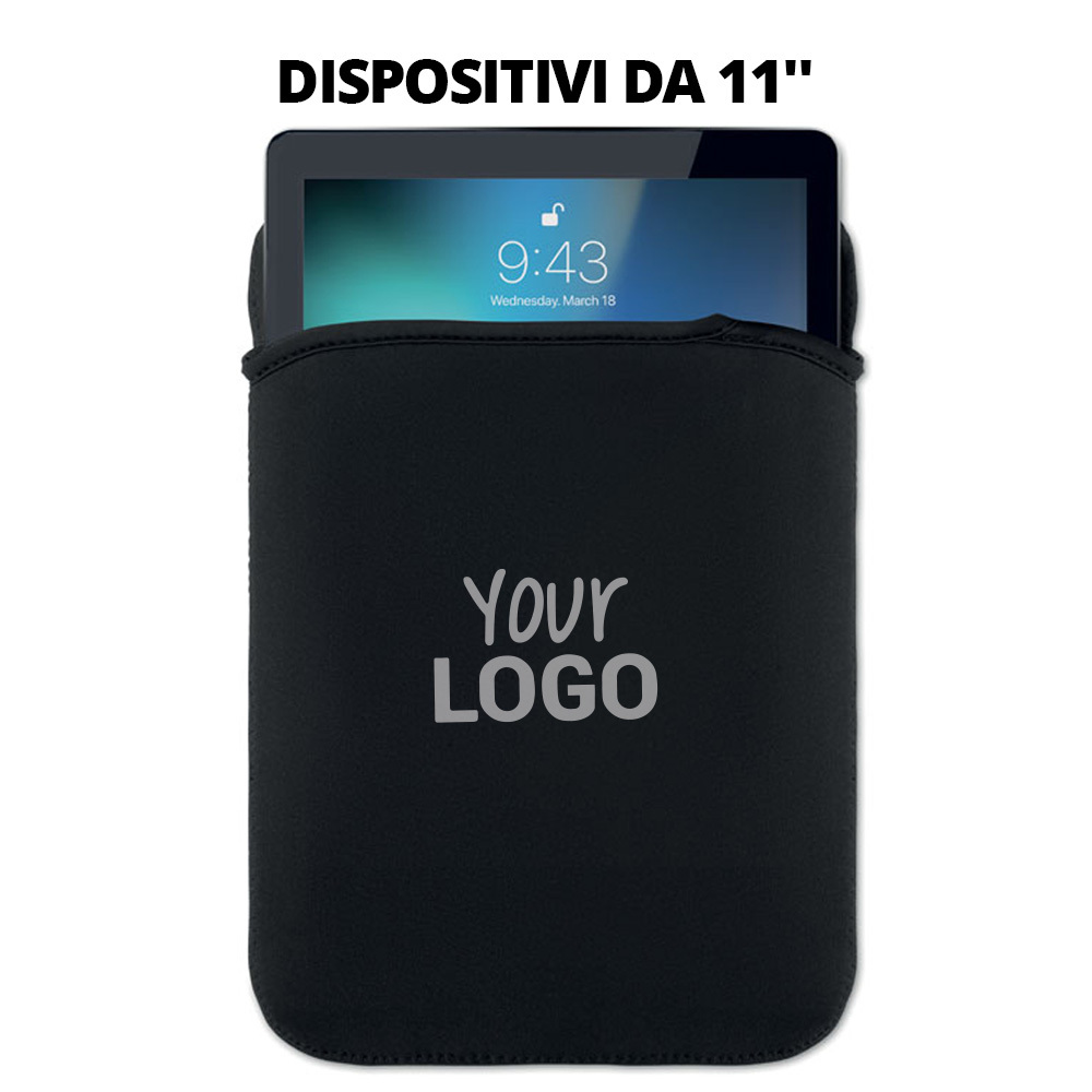 NEOSLEEVE11. Custodia tablet neoprene 11 - MO3181 personalizzabile