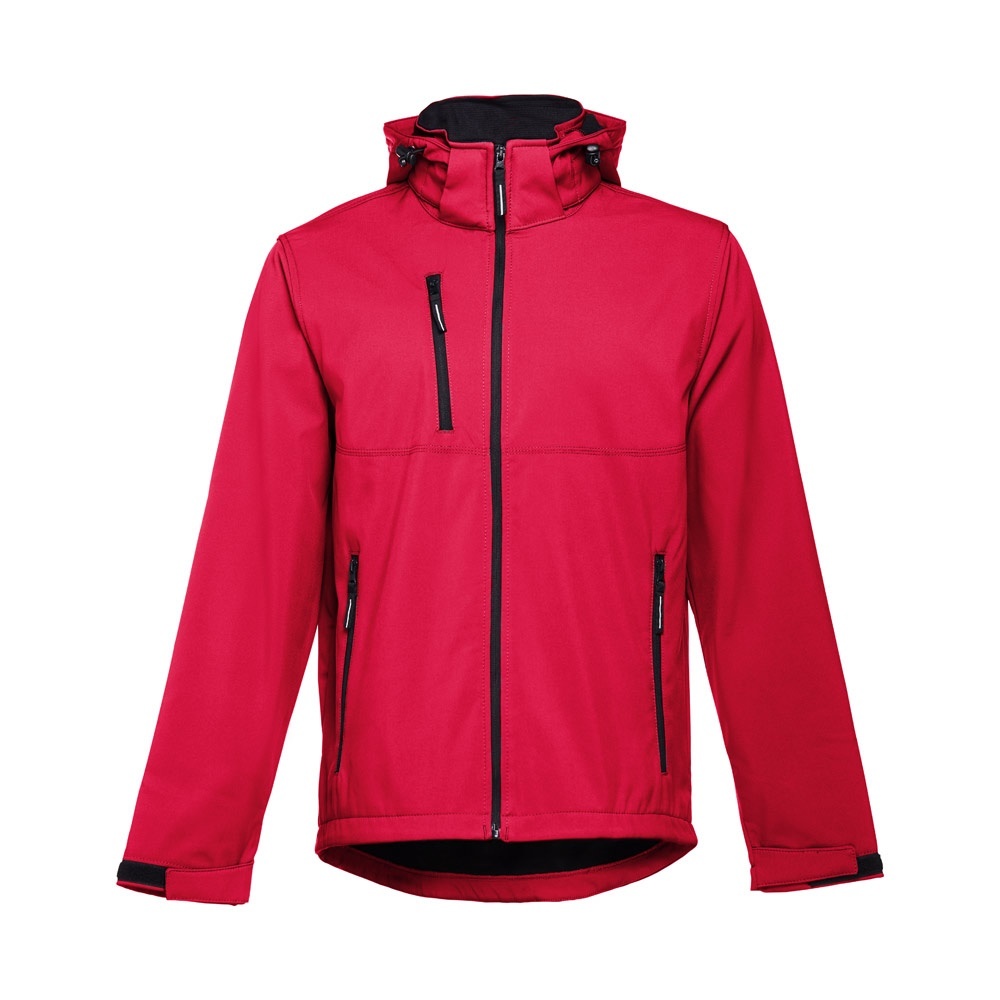 THC ZAGREB II. Giacca softshell da uomo in poliestere ed elastan - 11187