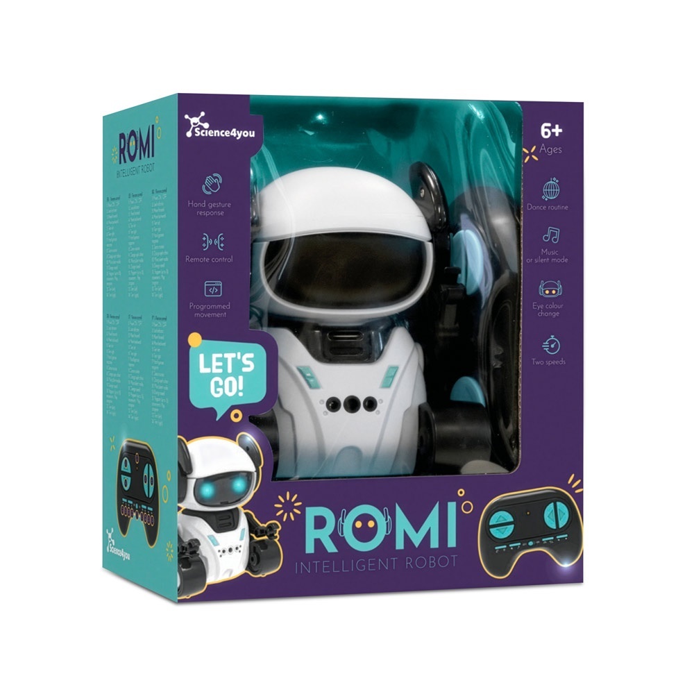 ROMI INTELLIGENT ROBOT. Giocattolo educativo per bambini - 35875