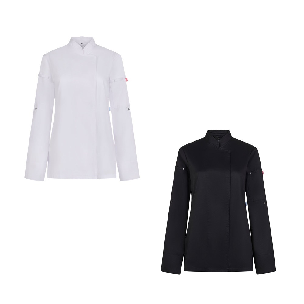 VL THOTH. Giacca da cucina da donna (190 g/m&sup2;), realizzata in cotone (35%) e poliestere riciclato (65%) - 36160