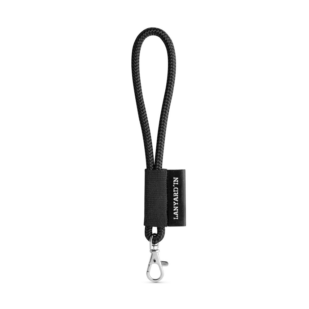 75092. SET Lanyard NAUTIC Short (&Oslash; 7 mm) con moschettone a leva da 9 mm - 75092
