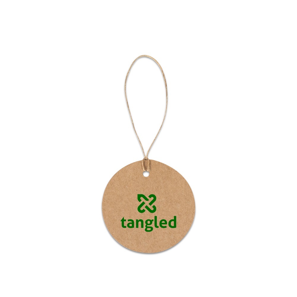 LABEL ROUND. Etichetta circolare realizzata al 100% con carta riciclata (700 g/m&sup2;) - 93672