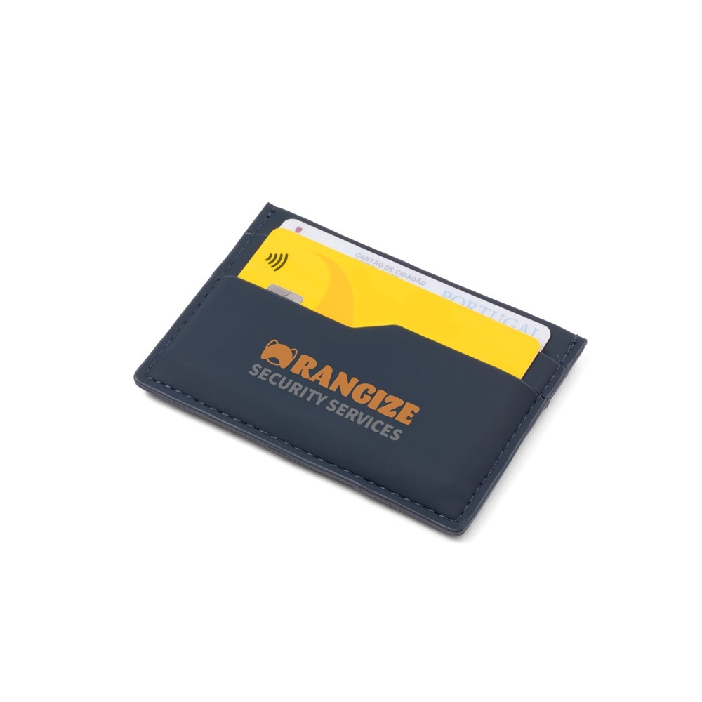 VENTURE WALLET. Porta carte in PU per 5 carte con protezione RFID - 95132
