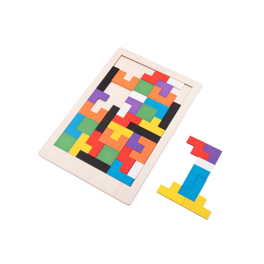 MOKI. Gioco di costruzioni e incastri in compensato - 98169