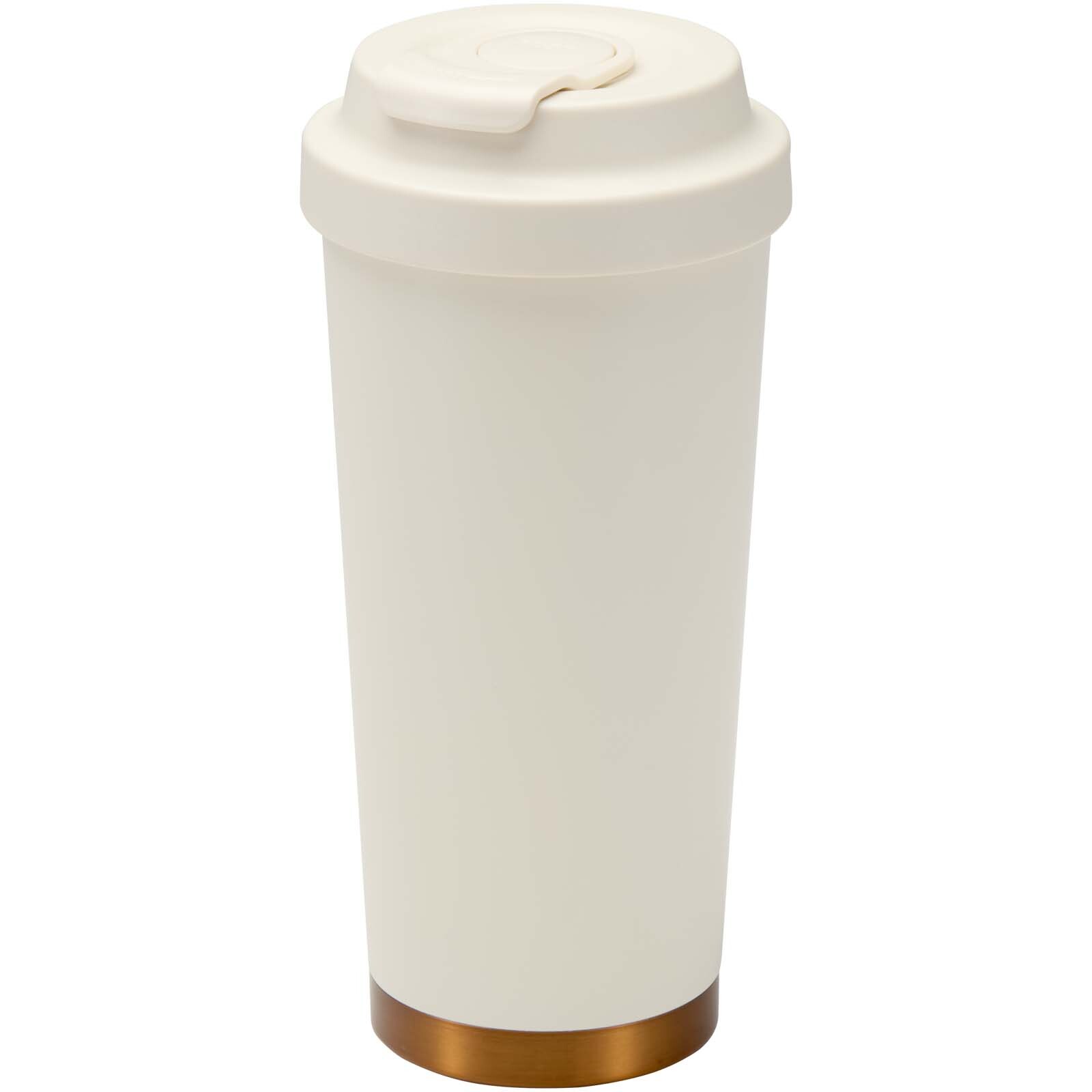 Bicchiere termico da 480 ml in acciaio inossidabile riciclato RCS a doppia parete Hampton - 100956