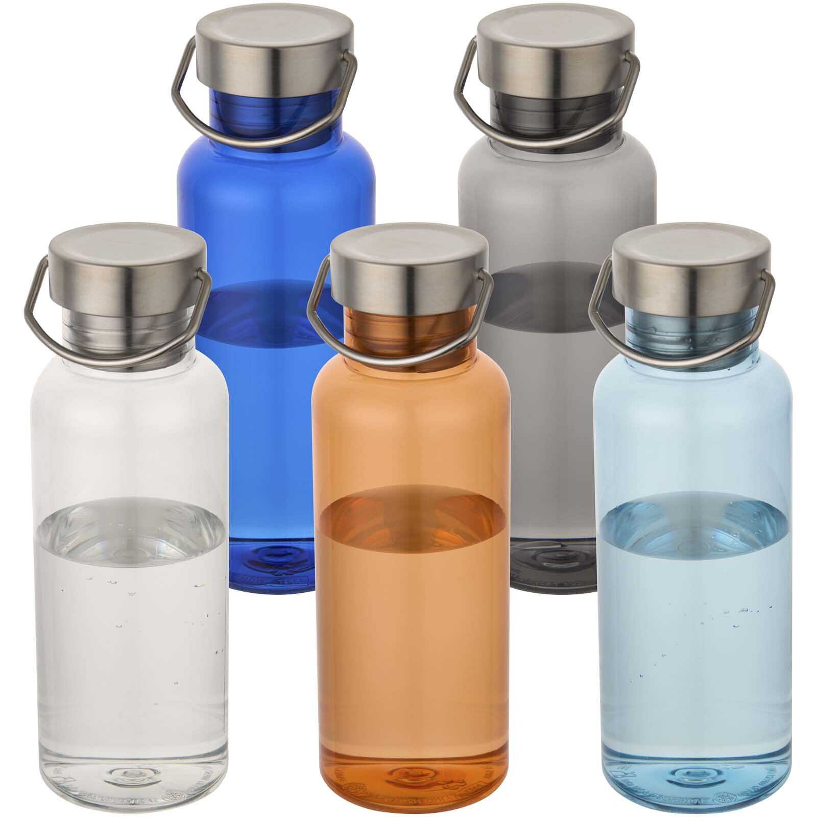 Borraccia in RPET riciclato RCS da 600 ml Thor - 100958