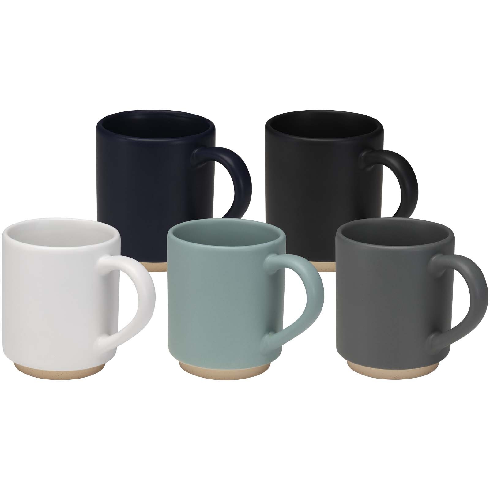 Tazza in ceramica impilabile con finitura opaca da 180 ml Camilla - 100960