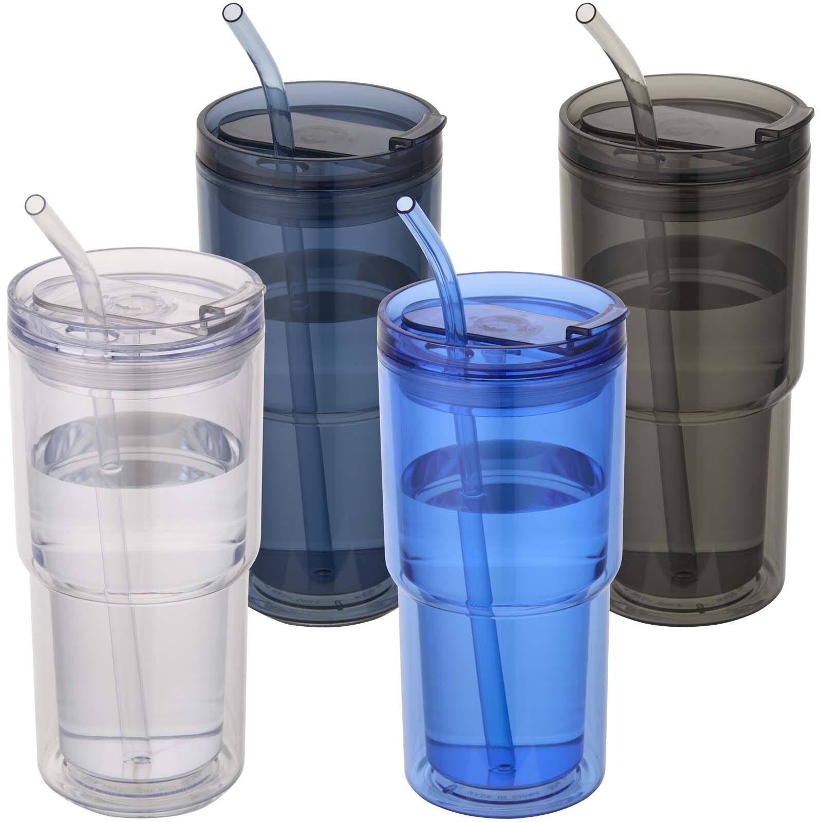 Bicchiere in plastica a doppia parete da 480 ml Archer - 100967