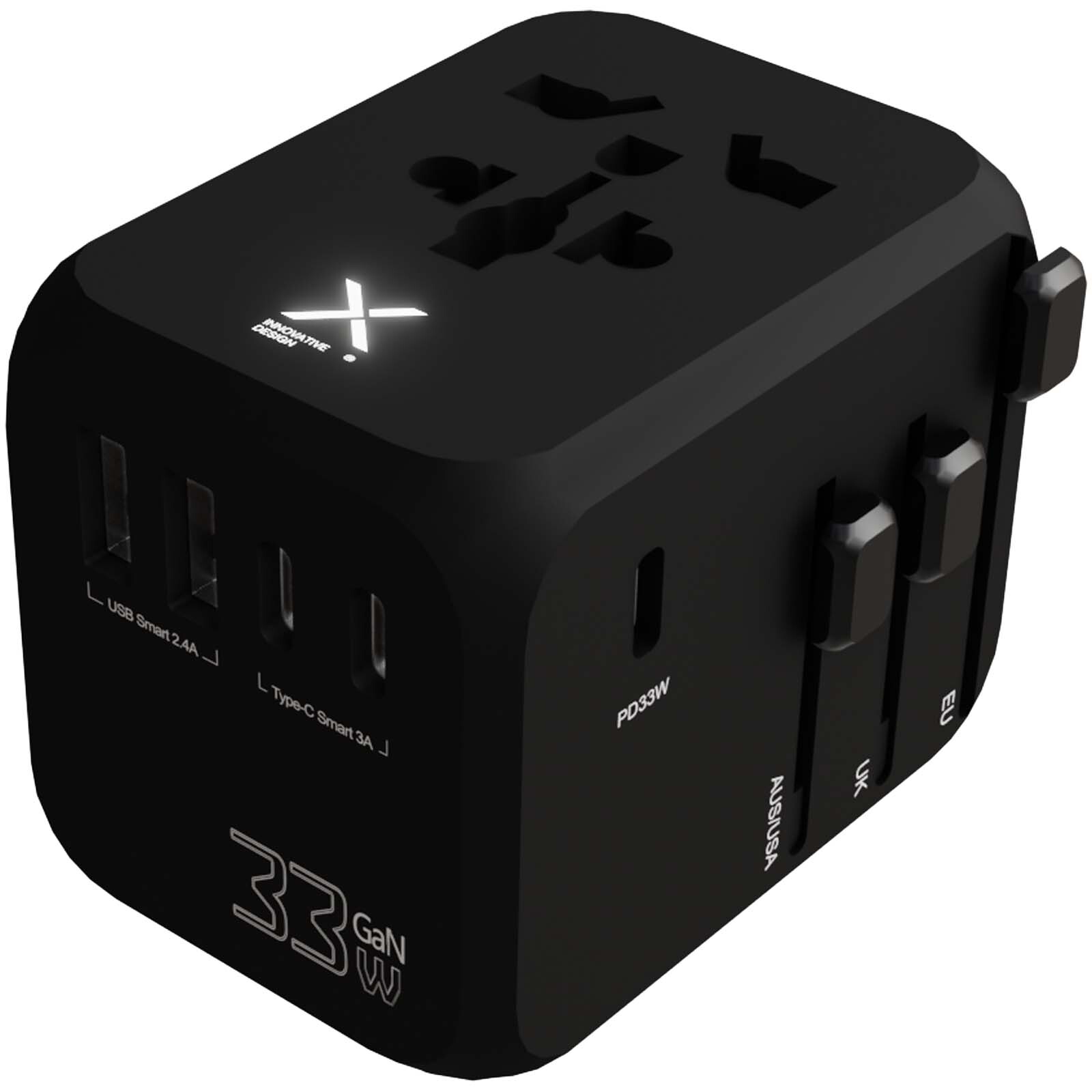 Adattatore universale da viaggio SCX.design T16 - 2PX173