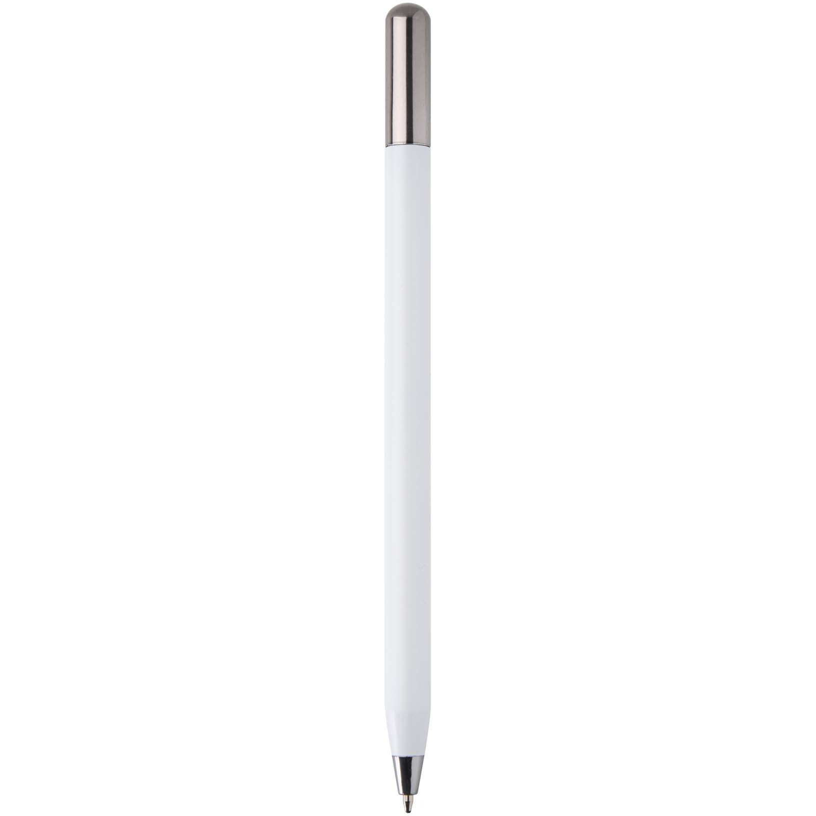 Penna a sfera a rotazione in alluminio riciclato SMART (inchiostro nero) - 107282