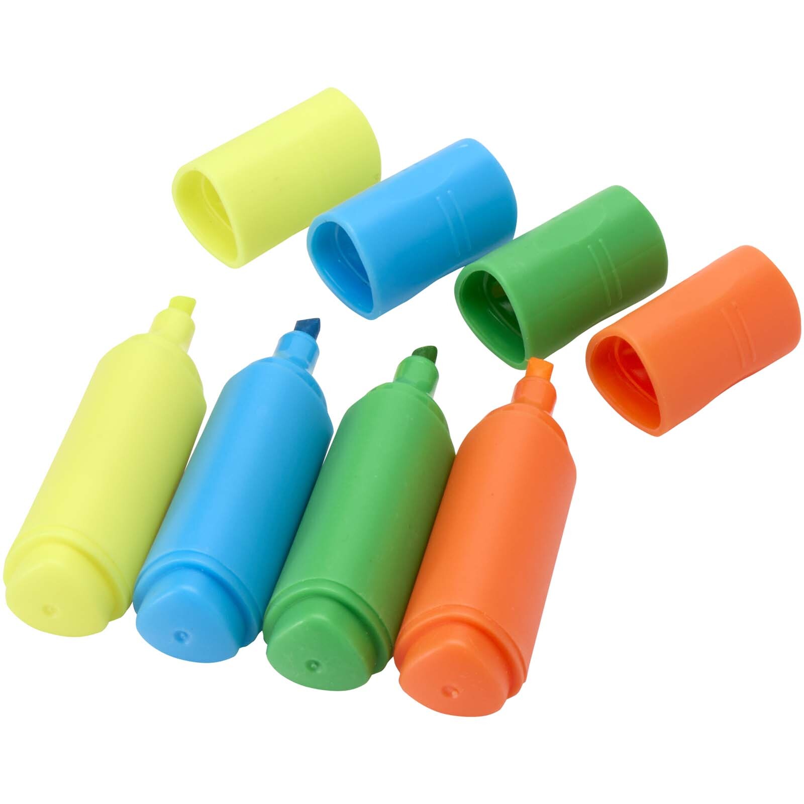 Set di evidenziatori in plastica riciclata Mini - 106470