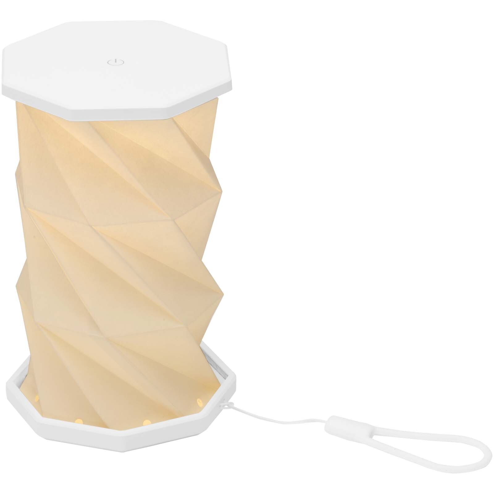 Lampada da tavolo pieghevole in plastica riciclata Celestia - 124521